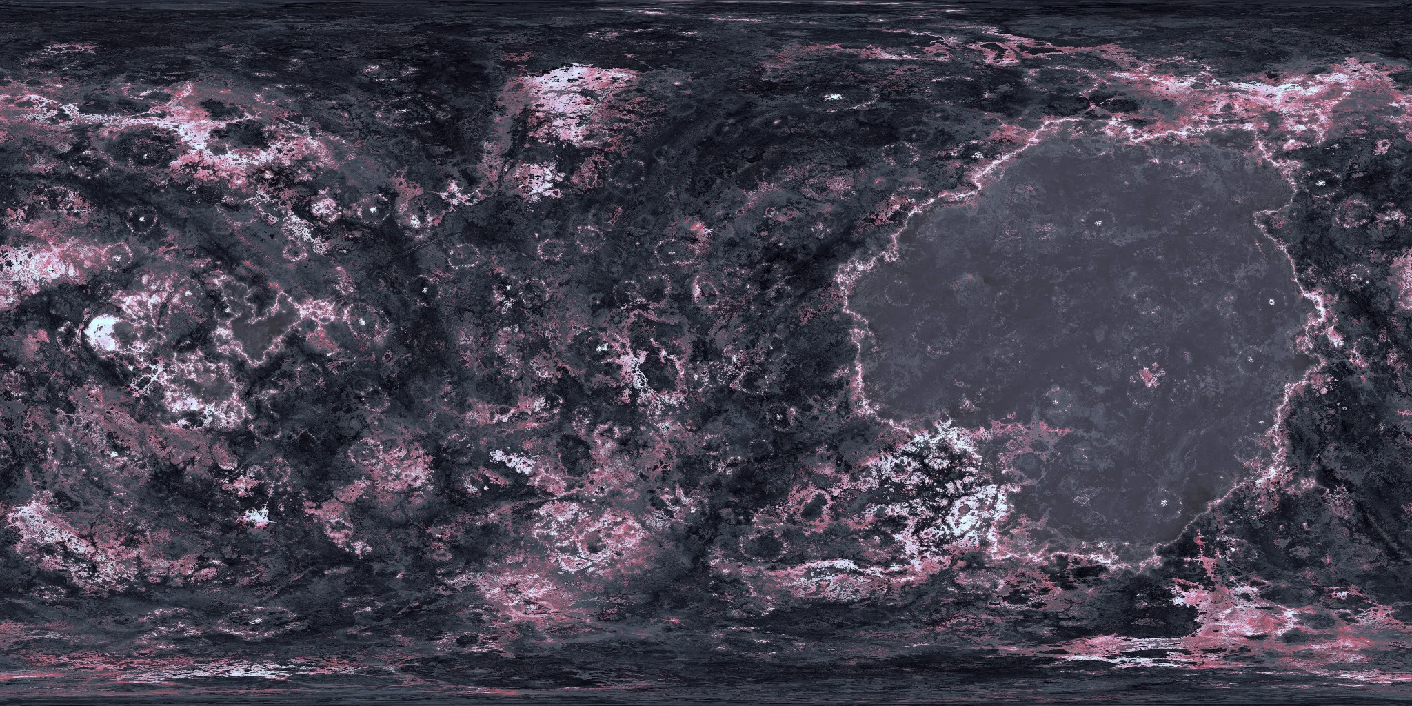Texture map of the Cyclo-V51 moon